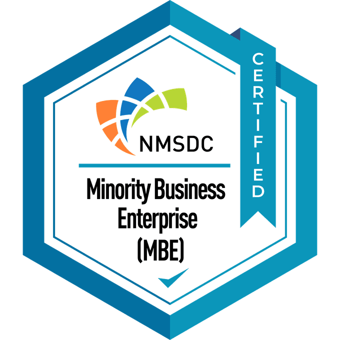 NMSDC Certified — Minority Business Enterprise (MBE)